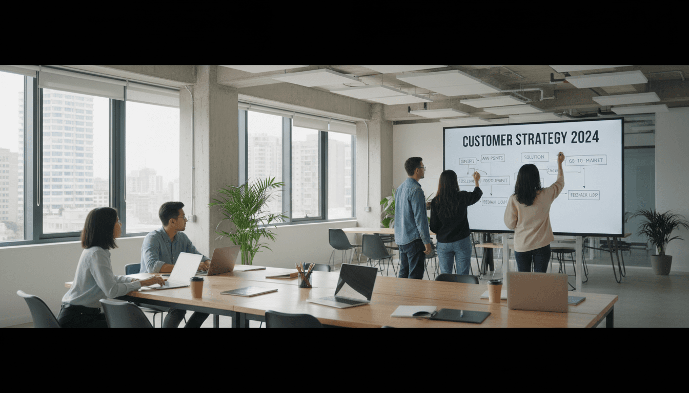 nxploreco team working with startup founders on customer operations strategy