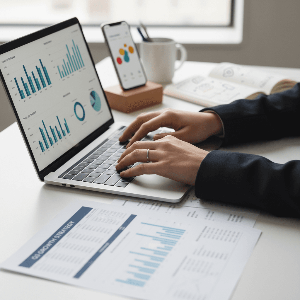 nxploreco consultant collaborating with startup founder on customer operations strategy